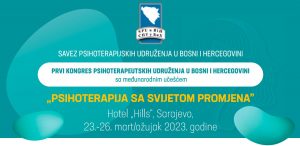 Pozivnica – 1. Kongres psihoterapeuta u BiH